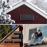 Aluminium-Solarpanelhalterung 10° - 60°