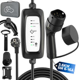 Portable Ev Charger Black