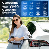 Portable Ev Charger Black
