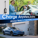 Portable Ev Charger Black