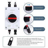 Interruttore di isolamento solare CC 1200 V 32 A 4 P IP66